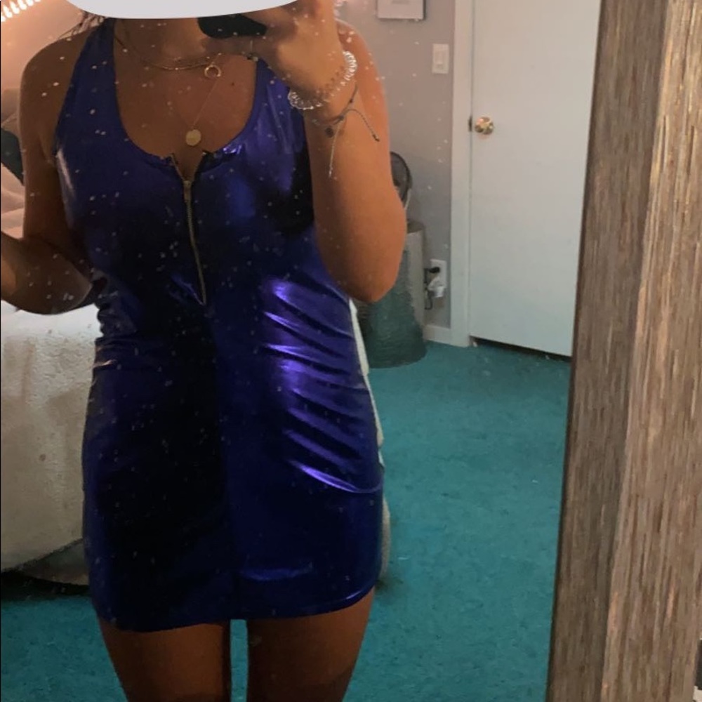 Royal Blue Bodycon Dress